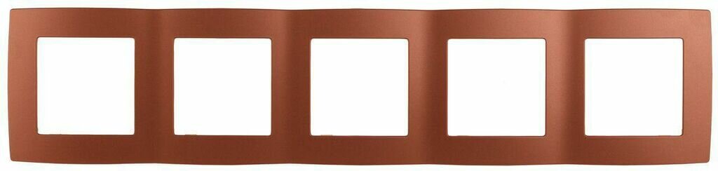 Рамка 5-постовая ЭРА 12 12-5005-14 Б0019384 Рамка 5-постовая ЭРА 12 12-5005-14 Б0019384