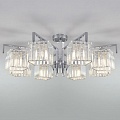 Потолочная люстра Eurosvet April 10117/8 хром/прозрачный хрусталь Strotskis Потолочная люстра Eurosvet April 10117/8 хром/прозрачный хрусталь Strotskis