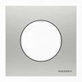 Рамка 1-постовая ABB Sky Moon нержавеющая сталь 2CLA867100A4001 Рамка 1-постовая ABB Sky Moon нержавеющая сталь 2CLA867100A4001