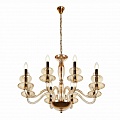 Подвесная люстра iLamp Mercury P9448-8 Gold Подвесная люстра iLamp Mercury P9448-8 Gold