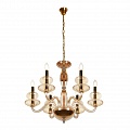 Подвесная люстра iLamp Mercury P9448-6 Gold Подвесная люстра iLamp Mercury P9448-6 Gold