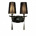 Бра Lumina Deco Fabione LDW 1200-2W BK Бра Lumina Deco Fabione LDW 1200-2W BK