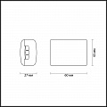 Коннектор Odeon Light 3815/GR Коннектор Odeon Light 3815/GR