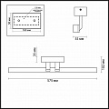 Подсветка для зеркал Odeon Light Porta 4617/12WL Подсветка для зеркал Odeon Light Porta 4617/12WL