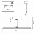 Подсветка для картин Odeon Light Sarta 4615/16WL Подсветка для картин Odeon Light Sarta 4615/16WL