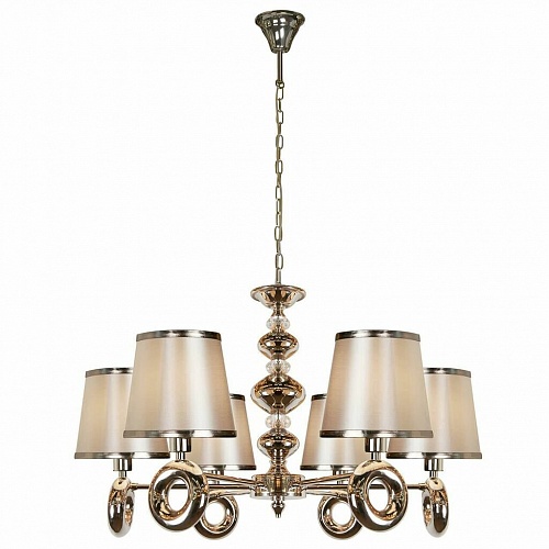 Подвесная люстра iLamp Brooklyn P2401-6 Nickel