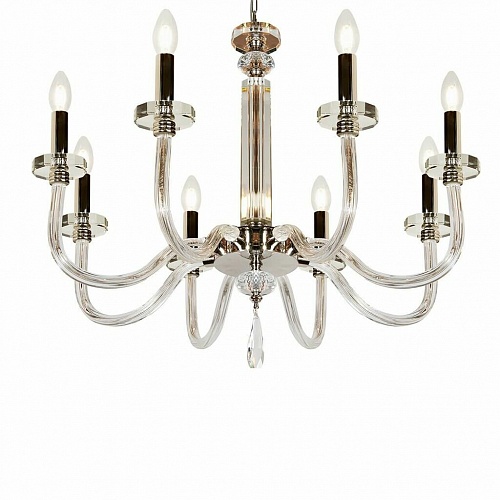 Подвесная люстра iLamp Vibe P9474-8 Nickel