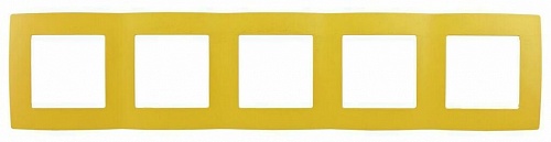 Рамка 5-постовая ЭРА 12 12-5005-21 Б0019418