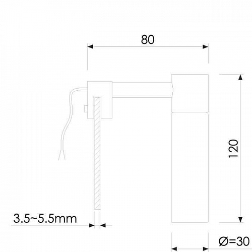 Подсветка для зеркал Odeon Light Izar 2447/1