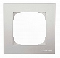 Рамка 1-постовая ABB Sky серебристый алюминий 2CLA857100A1301 Рамка 1-постовая ABB Sky серебристый алюминий 2CLA857100A1301