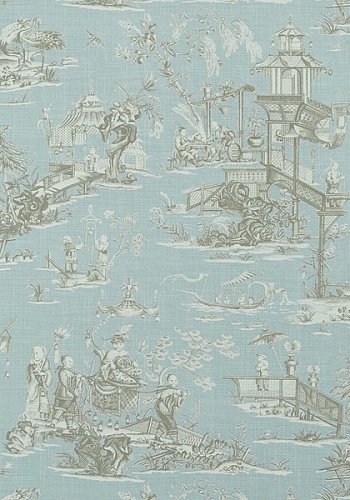 Обои Thibaut Dynasty Cheng Toile T75468 (0,69*8,22)