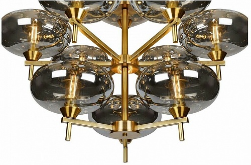 Подвесная люстра iLamp Rivoli 6607/12 GD