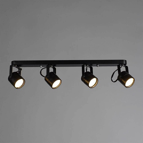 Спот Arte Lamp Lente A1310PL-4BK