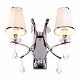 Бра Lumina Deco Glamour LDW 66247-2 WT+CHR Бра Lumina Deco Glamour LDW 66247-2 WT+CHR
