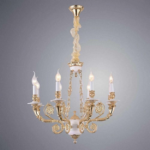 Подвесная люстра Arte Lamp A7024LM-8WG