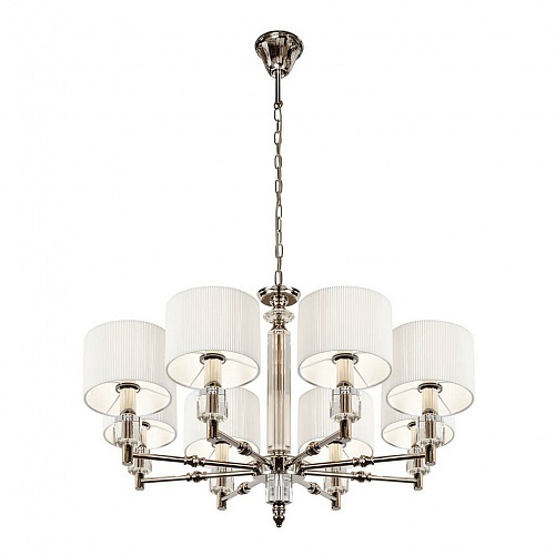 Подвесная люстра iLamp Alexa P2404-8 Nickel