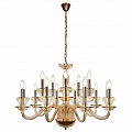 Подвесная люстра iLamp Mercury P9448-10+5 Gold Подвесная люстра iLamp Mercury P9448-10+5 Gold