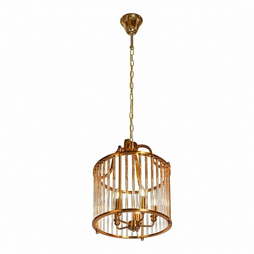 Подвесная люстра iLamp Qeens P2437-5 Bronze