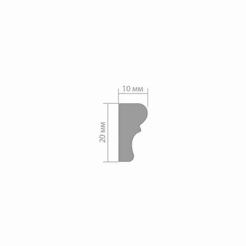 Молдинг Ultrawood арт. U 0020i (2000 х 20 х 10)