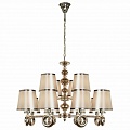 Подвесная люстра iLamp Brooklyn P2401-8+4 Nickel Подвесная люстра iLamp Brooklyn P2401-8+4 Nickel