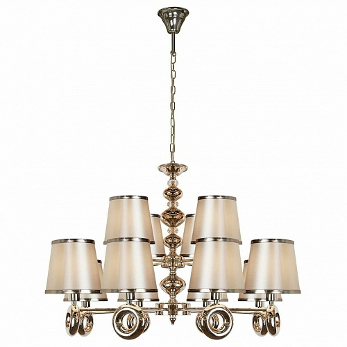 Подвесная люстра iLamp Brooklyn P2401-8+4 Nickel