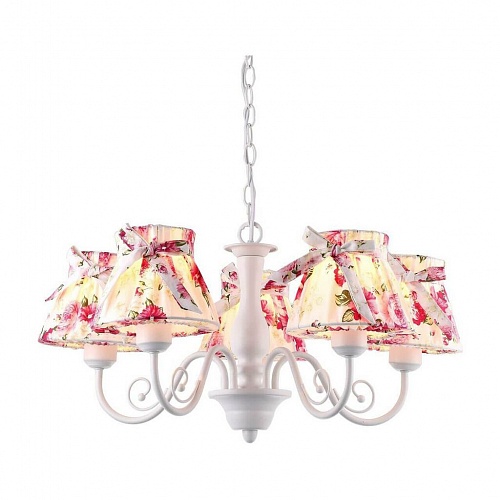 Подвесная люстра Arte Lamp A7021LM-5WH