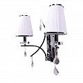 Бра Lumina Deco Glamour LDW 66247-2 WT+CHR Бра Lumina Deco Glamour LDW 66247-2 WT+CHR