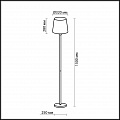 Торшер Odeon Light Glen 2266/1F Торшер Odeon Light Glen 2266/1F
