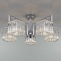 Потолочная люстра Eurosvet April 10117/5 хром/прозрачный хрусталь Strotskis Потолочная люстра Eurosvet April 10117/5 хром/прозрачный хрусталь Strotskis