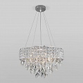 Подвесная люстра Eurosvet Kira 10115/5 хром/прозрачный хрусталь Strotskis Подвесная люстра Eurosvet Kira 10115/5 хром/прозрачный хрусталь Strotskis