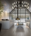 Подвесная люстра Lumina Deco Richmond LDP 6035-36 BK+GD Подвесная люстра Lumina Deco Richmond LDP 6035-36 BK+GD