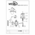 Бра Wedo Light Адрин 66166.02.29.01 Бра Wedo Light Адрин 66166.02.29.01