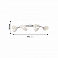 Потолочная люстра Favourite Blanca 1042-8U Потолочная люстра Favourite Blanca 1042-8U