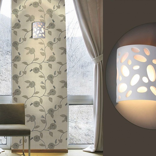 Настенный светильник Odeon Light Gesso 3549/1W