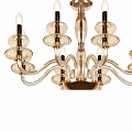 Подвесная люстра iLamp Mercury P9448-8 Gold Подвесная люстра iLamp Mercury P9448-8 Gold