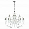 Подвесная люстра iLamp Lady 88003-10+5 WH Подвесная люстра iLamp Lady 88003-10+5 WH