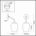 Бра Odeon Light Palta 4760/1W Бра Odeon Light Palta 4760/1W