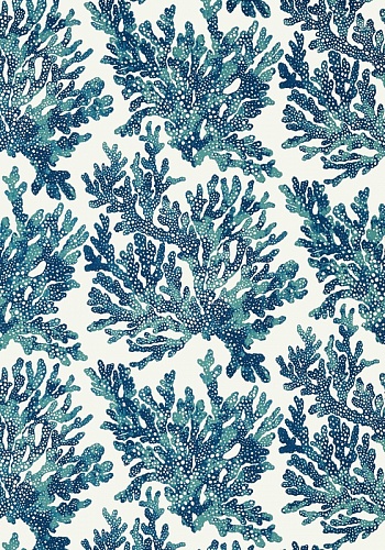 Обои Thibaut Tropics Marine Coral T10124 (0,69*8,22)