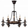 Подвесная люстра Arte Lamp Cartwheel A4550LM-6CK Подвесная люстра Arte Lamp Cartwheel A4550LM-6CK
